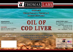 cod liver oil for dogs